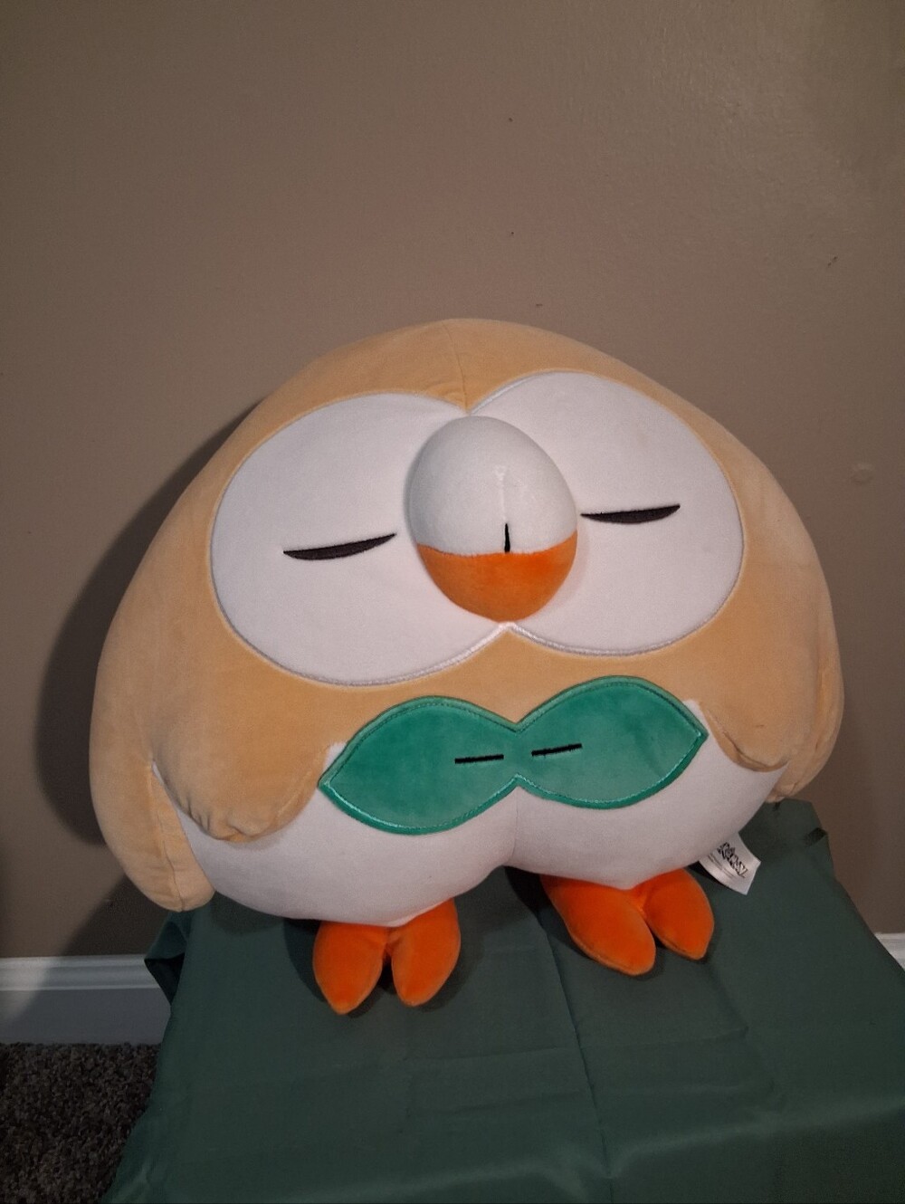 18in Sleeping Rowlet Plush